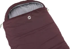 Outwell Campion Lux Slaapzak - Aubergine Rood -Campingreeksen Winkel 1069 1900 5709388127891 campion lux aubergine feature photo11