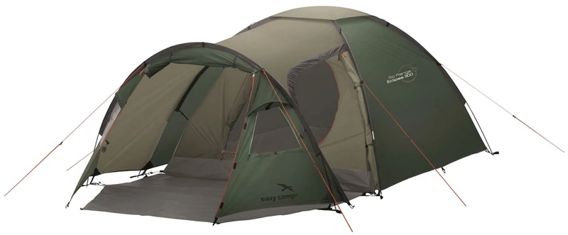Easy Camp Eclipse 300 Tunneltent - 3 Persoons - Groen 1 Easy Camp Eclipse 300 Tunneltent - 3 Persoons - Groen