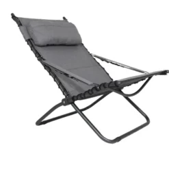 Crespo Tex Comfort AP-262 Loungestoel - Lichtgrijs -Campingreeksen Winkel 1148406 07 1