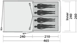 Easy Camp Galaxy 400 Steel Blue Tunneltent - 4 Personen -Campingreeksen Winkel 1179 1900 e5f08167 cd39 48bb 9924 b67496b9e714 1280x960