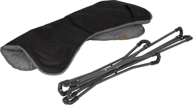 Bo-Camp Urban Outdoor Redbridge Vlinderstoel - Antraciet 6 Bo-Camp Urban Outdoor Redbridge Vlinderstoel - Antraciet - Afbeelding 6