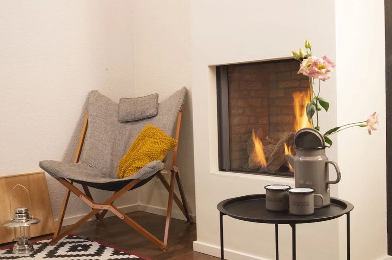 Bo-Camp Urban Outdoor Bloomsbury Vlinderstoel - Grijs - L 9 Bo-Camp Urban Outdoor Bloomsbury Vlinderstoel - Grijs - L - Afbeelding 9