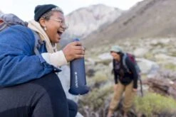 Lifestraw Peak Opvouwbare Waterfilter Fles - 1 Liter - Blauw -Campingreeksen Winkel 1267 1900 00104068 05