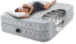 Intex Supreme Air Flow Luchtbed - Queensize - Ingebouwde Elektrische Pomp -Campingreeksen Winkel 1320 1900 64490 inuse 2023 300