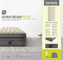 Intex Prime Comfort Luchtbed - Eenpersoons - Ingebouwde Elektrische Pomp 17 Intex Prime Comfort Luchtbed - Eenpersoons - Ingebouwde Elektrische Pomp -Campingreeksen Winkel 1811 1900 64162nd pkg 2023 300