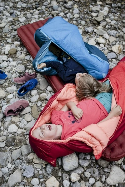 Vaude Alpli Adjust 400 SYN Slaapzak - Blauw 2 Vaude Alpli Adjust 400 SYN Slaapzak - Blauw - Afbeelding 2