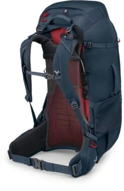Osprey Farpoint Trek Pack Rugzak - Blauw - 55 Liter -Campingreeksen Winkel 1900 1425 farpointtrekpack55 s22 sideback mutedspaceblue 10003693