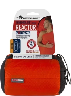 Sea To Summit Reactor Extreme Thermolite Mummymodel Lakenzak - Oranje 7 Sea To Summit Reactor Extreme Thermolite Mummymodel Lakenzak - Oranje -Campingreeksen Winkel 1900 1429 00974419 04