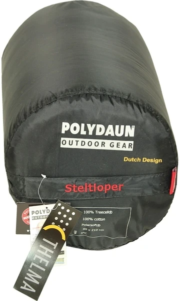 Polydaun Steltloper XL Slaapzak - Antraciet 3 Polydaun Steltloper XL Slaapzak - Antraciet - Afbeelding 3