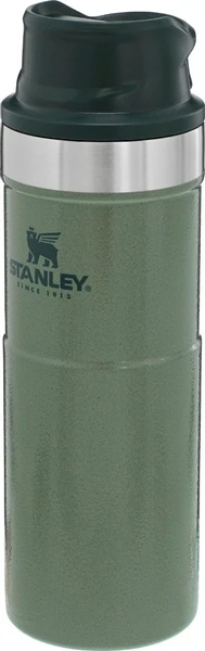 Stanley The Trigger-Action Travel Thermosfles - 470 Ml - Donkergroen 4 Stanley The Trigger-Action Travel Thermosfles - 470 Ml - Donkergroen - Afbeelding 4
