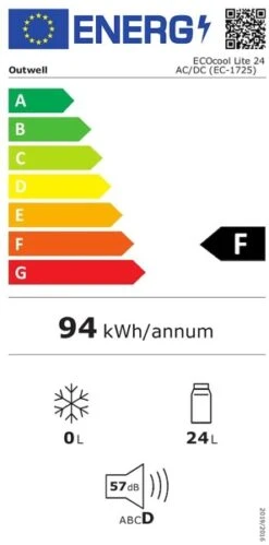 Outwell Ecocool Lite Elektrische Koelbox - 24 Liter - Donkerblauw -Campingreeksen Winkel 1900 950 ecocool blauw 5