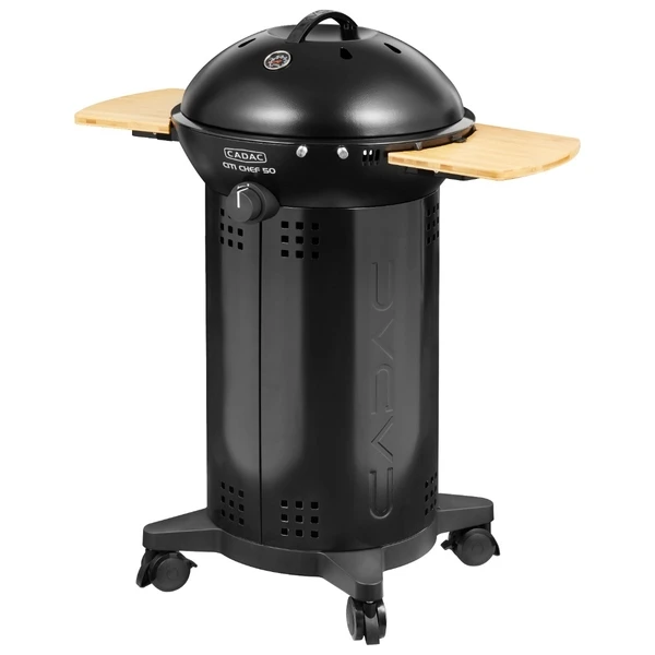 CADAC Citi Chef 50 Gasbarbecue - Zwart 2 CADAC Citi Chef 50 Gasbarbecue - Zwart - Afbeelding 2