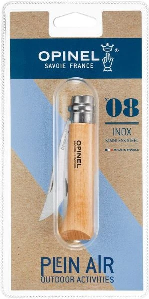 Opinel N°08 Inox RVS Zakmes 4 Opinel N°08 Inox RVS Zakmes - Afbeelding 4