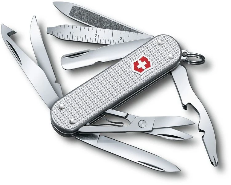 Victorinox MiniChamp Alox Zakmes - Zilver 1 Victorinox MiniChamp Alox Zakmes - Zilver