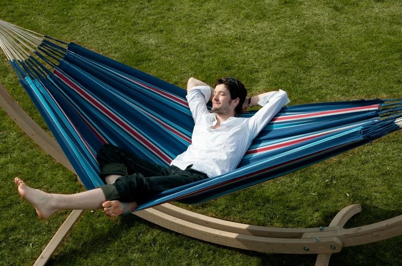 La Siesta Currambera 2 Persoons Hangmat - Blueberry 4 La Siesta Currambera 2 Persoons Hangmat - Blueberry - Afbeelding 4