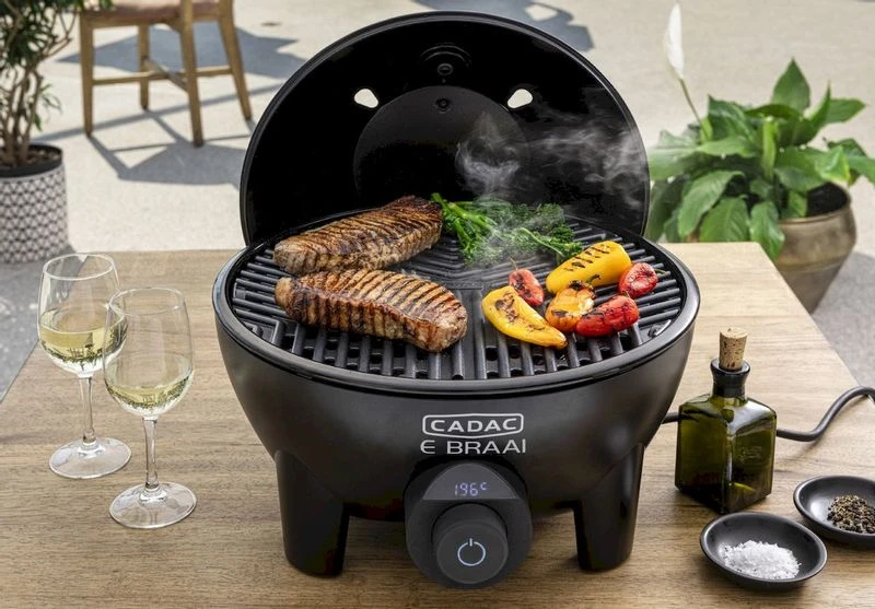 CADAC E-Braai Elektrische Barbecue - Zwart 5 CADAC E-Braai Elektrische Barbecue - Zwart - Afbeelding 5