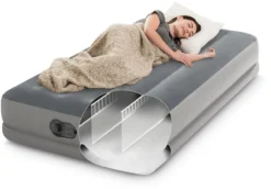 Intex Prestige Mid-Rise Luchtbed - Eenpersoons - Ingebouwde Elektrische Pomp -Campingreeksen Winkel 835 1200 intex twin prestige mid rise luchtbed 1 persoons 3