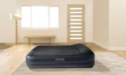 Intex Pillow Rest Raised Luchtbed - Queensize - Ingebouwde Elektrische Pomp 17 Intex Pillow Rest Raised Luchtbed - Queensize - Ingebouwde Elektrische Pomp -Campingreeksen Winkel 899 1514 64124 2