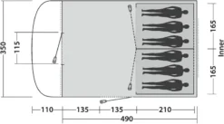Easy Camp Palmdale 600 Tunneltent - 6 Persoons -Campingreeksen Winkel 900 1322 d1c7c481 31f5 427b 8016 677c10476fce 1280x960