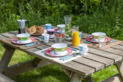 Bo-Camp Happy Camp Melamine Serviesset - 12-delig 13 Bo-Camp Happy Camp Melamine Serviesset - 12-delig -Campingreeksen Winkel 900 1350 6181380 07