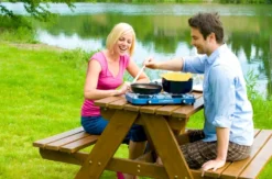 Campingaz Base Camp Lid - 2-pits Kooktoestel -Campingreeksen Winkel 900 1364 26402 6