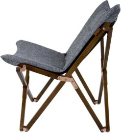 Bo-Camp Urban Outdoor Bloomsbury Relaxstoel - Grijs - S -Campingreeksen Winkel 900 900 bo camp bloomsbury s grijs 12