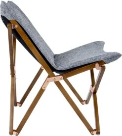 Bo-Camp Urban Outdoor Bloomsbury Relaxstoel - Grijs - S -Campingreeksen Winkel 900 900 bo camp bloomsbury s grijs 20