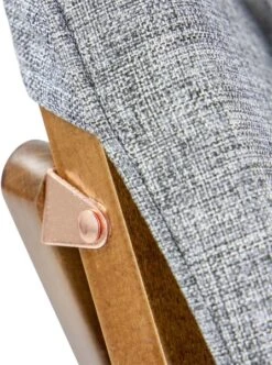 Bo-Camp Urban Outdoor Bloomsbury Relaxstoel - Grijs - S -Campingreeksen Winkel 900 900 bo camp bloomsbury s grijs 4