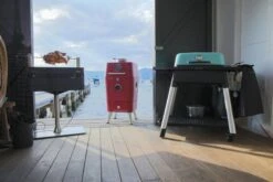 Everdure 4K Houtskool Barbecue Met Beschermhoes - Rood -Campingreeksen Winkel 9312646030176 3