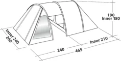 Easy Camp Galaxy 400 Steel Blue Tunneltent - 4 Personen -Campingreeksen Winkel 932 1900 3186c636 4f86 4c19 91d7 021f555dd42a 1280x960