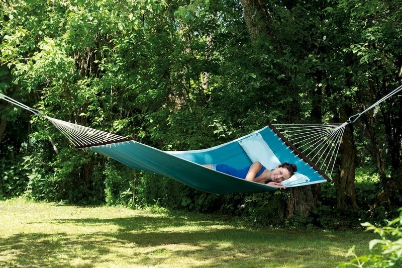 Amazonas American Dream 2 Persoons Hangmat - Petrol 4 Amazonas American Dream 2 Persoons Hangmat - Petrol - Afbeelding 4