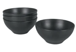 Bo-Camp Orville Melamine Serviesset - 16-delig - Antraciet -Campingreeksen Winkel bo camp orville antr 2