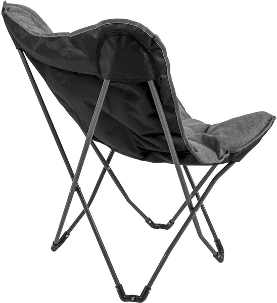 Bo-Camp Urban Outdoor Grainger Vlinderstoel - Antraciet 5 Bo-Camp Urban Outdoor Grainger Vlinderstoel - Antraciet - Afbeelding 5