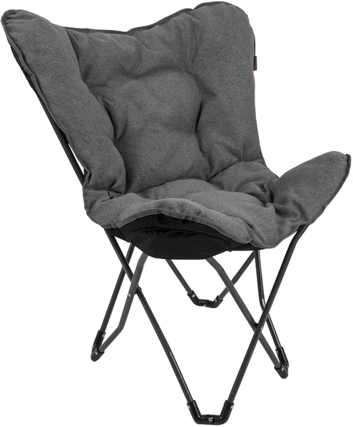 Bo-Camp Urban Outdoor Grainger Vlinderstoel - Antraciet 1 Bo-Camp Urban Outdoor Grainger Vlinderstoel - Antraciet