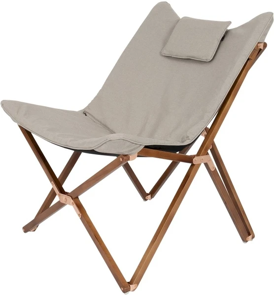 Bo-Camp Urban Outdoor Bloomsbury Vlinderstoel - Beige - M 3 Bo-Camp Urban Outdoor Bloomsbury Vlinderstoel - Beige - M - Afbeelding 3