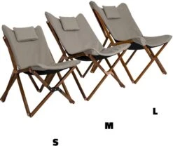 Bo-Camp Urban Outdoor Bloomsbury Vlinderstoel - Beige - M 19 Bo-Camp Urban Outdoor Bloomsbury Vlinderstoel - Beige - M -Campingreeksen Winkel bo camp bloomsburry relaxstoel m beige 3 1