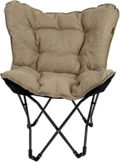Bo-Camp Urban Outdoor Grainger Vlinderstoel - Beige 19 Bo-Camp Urban Outdoor Grainger Vlinderstoel - Beige -Campingreeksen Winkel bo camp grainger vlinderstoel beige 4