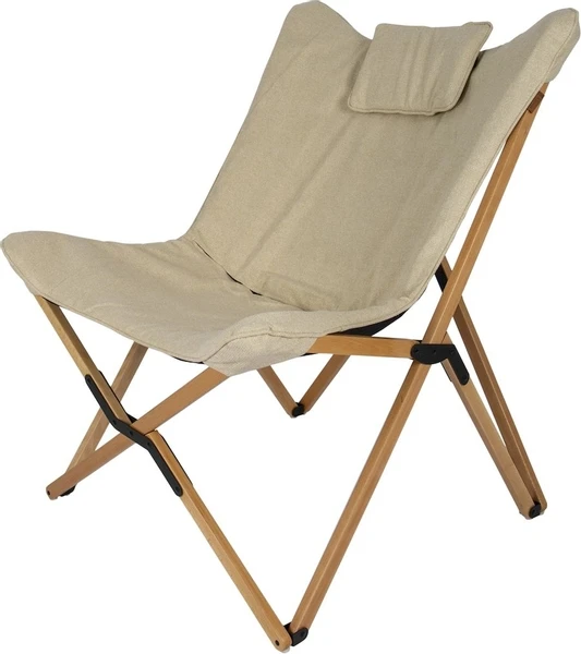 Bo-Camp Urban Outdoor Wembley Relaxstoel - Beige - L 3 Bo-Camp Urban Outdoor Wembley Relaxstoel - Beige - L - Afbeelding 3