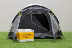 Kampa Brighton Grey 3 Tunneltent - 3 Persoons -Campingreeksen Winkel brightongrey3 3