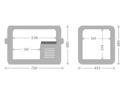 Dometic CFX3 55IM Compressor Koelbox - 53 Liter 24 Dometic CFX3 55IM Compressor Koelbox - 53 Liter -Campingreeksen Winkel cfx3 55im