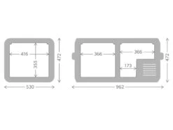 Dometic CFX3 95DZ Compressor Koelbox - 93 Liter -Campingreeksen Winkel cfx3 95