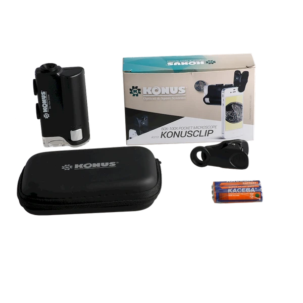 Konus Konusclip Microscoop - 60x-100x 3 Konus Konusclip Microscoop - 60x-100x - Afbeelding 3