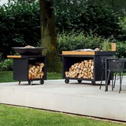 OFYR Mise En Place Table 135 PRO Black - Teak Wood -Campingreeksen Winkel ofyr mise en place table 135 pro black teak wood 3