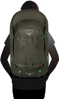 Osprey Fairview Backpack - 70 Liter - Zwart -Campingreeksen Winkel osprey fairview 70 zwart 5